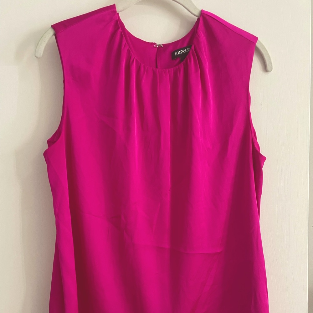 hot pink express blouse